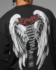 Loiter Dove Vintage Long Sleeve T-Shirt Black