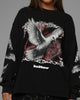 Loiter Dove Vintage Long Sleeve T-Shirt Black