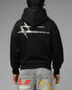 Loiter Hybrid Premium Zip Hoodie Black/Camo