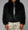 Loiter Eastern Bloc Fur Jacket Black