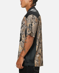 Majestic Athletic Miami Dolphins Mesh Oversized T-Shirt Khaki Forest Camo