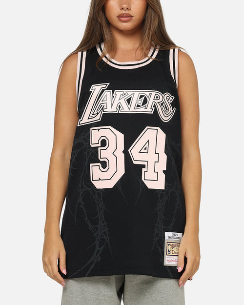 Mitchell & Ness Los Angeles Lakers Shaquille O'Neal 'Cyber' Swing Jersey Black