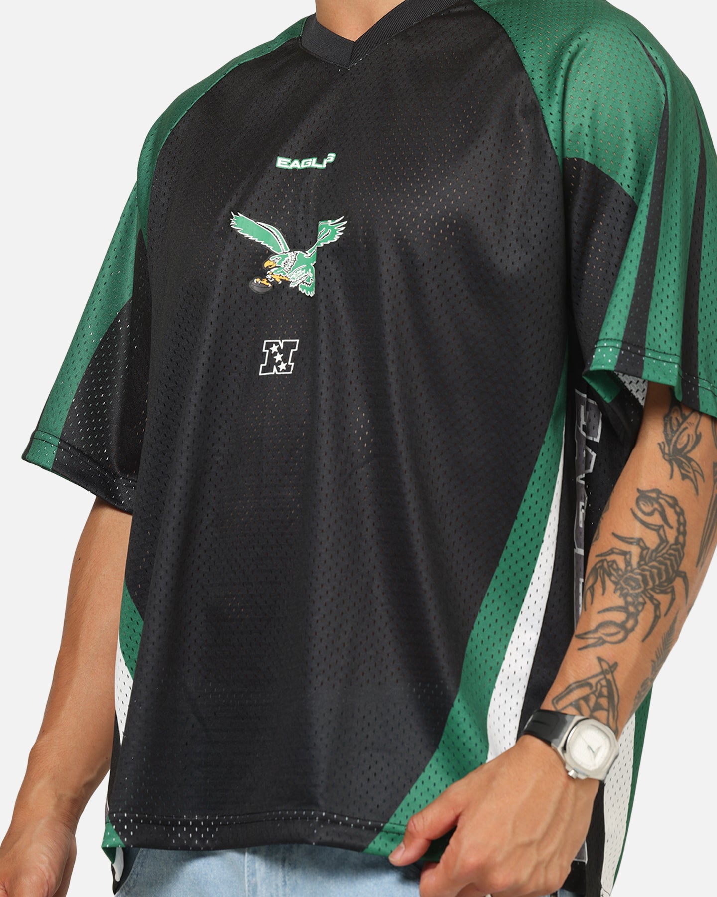 新品 Mitchell & Ness Eagles Mesh Jersey 新品 Mitchell & Ness Eagles Mesh Jersey Philadelphia Eagles Mens
