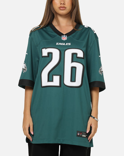 Nike Philadelphia Eagles Saquon Barkley #26 Home Game NFL Jersey Teal