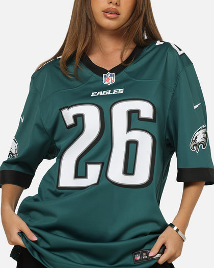 Nike Philadelphia Eagles Saquon Barkley #26 Home Game NFL Jersey Teal