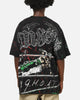 73Studio X WWE 619 All Over Print T-Shirt Black Wash