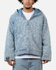 Revenge Spider Web Denim Jacket Blue