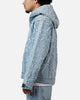 Revenge Spider Web Denim Jacket Blue