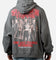 73Studio X Stranger Things Hawkins Heroes Hoodie Washed Charcoal