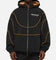 Mitchell & Ness X Mclaren Nylon Tracksuit Zip Hoodie Black/Papaya