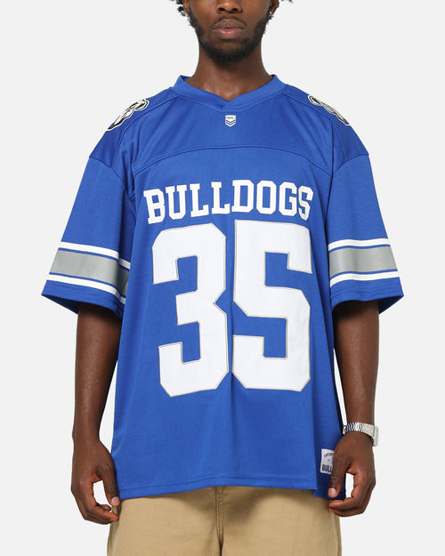 Bleacher Athletic Canterbury-Bankstown Bulldogs NRL Gridiron Mesh Jersey Official Team Color