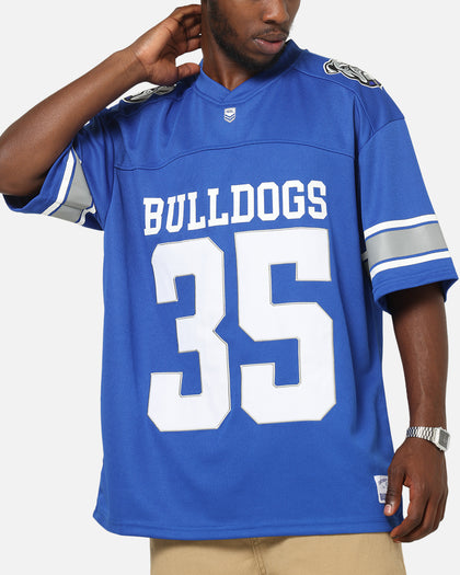 Bleacher Athletic Canterbury-Bankstown Bulldogs NRL Gridiron Mesh Jersey Official Team Color