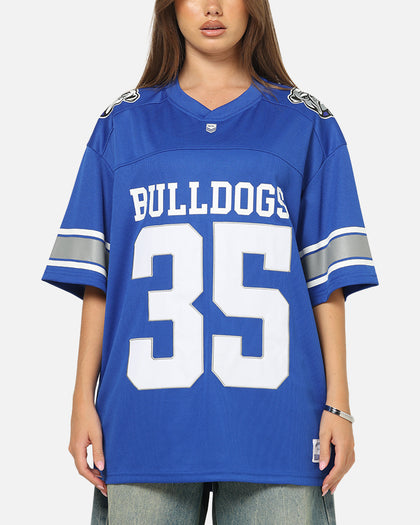Bleacher Athletic Canterbury-Bankstown Bulldogs NRL Gridiron Mesh Jersey Official Team Color