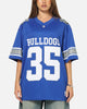 Bleacher Athletic Canterbury-Bankstown Bulldogs NRL Gridiron Mesh Jersey Official Team Color