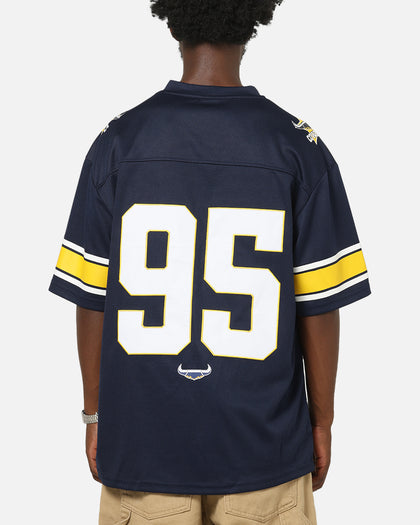 Bleacher Athletic North Queensland Cowboys NRL Gridiron Mesh Jersey Official Team Color