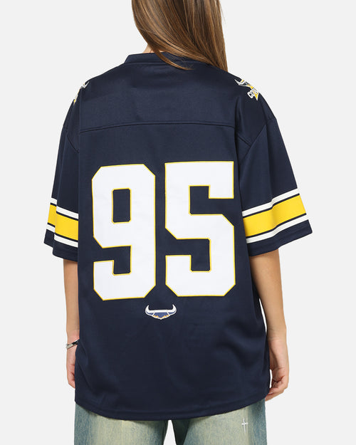 Bleacher Athletic North Queensland Cowboys NRL Gridiron Mesh Jersey Official Team Color