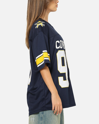 Bleacher Athletic North Queensland Cowboys NRL Gridiron Mesh Jersey Official Team Color