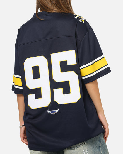 Bleacher Athletic North Queensland Cowboys NRL Gridiron Mesh Jersey Official Team Color