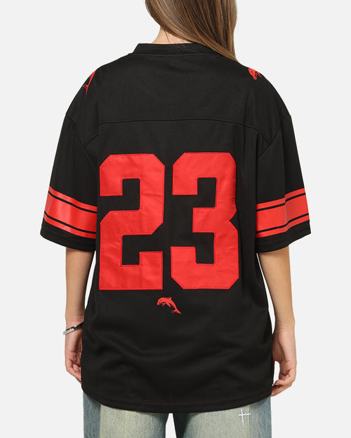 Bleacher Athletic Dolphins NRL Gridiron Mesh Jersey Official Team Color