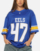 Bleacher Athletic Parramatta Eels NRL Gridiron Mesh Jersey Official Team Color