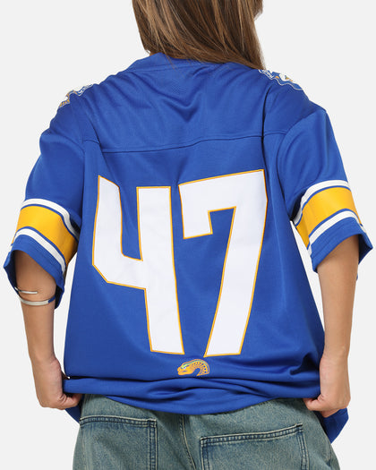 Bleacher Athletic Parramatta Eels NRL Gridiron Mesh Jersey Official Team Color