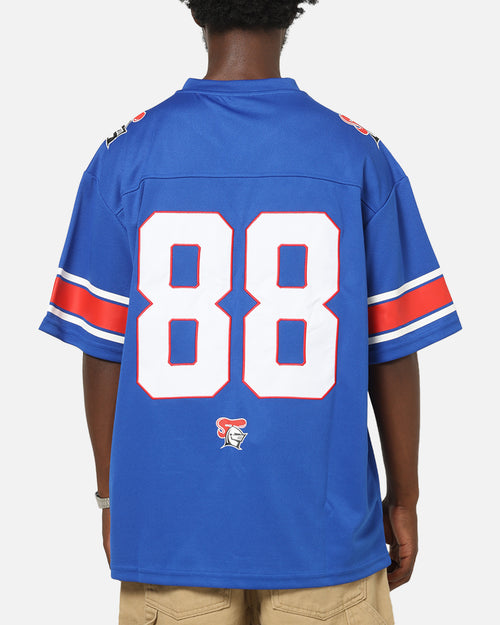 Bleacher Athletic Newcastle Knights NRL Gridiron Mesh Jersey Official Team Color