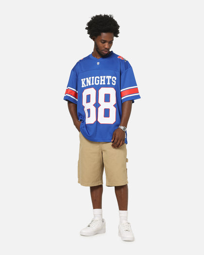 Bleacher Athletic Newcastle Knights NRL Gridiron Mesh Jersey Official Team Color