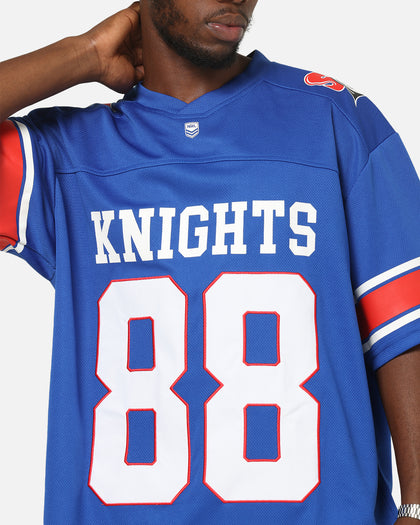 Bleacher Athletic Newcastle Knights NRL Gridiron Mesh Jersey Official Team Color