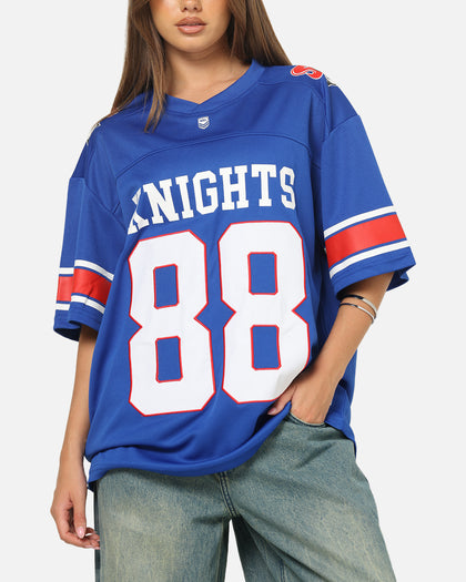 Bleacher Athletic Newcastle Knights NRL Gridiron Mesh Jersey Official Team Color