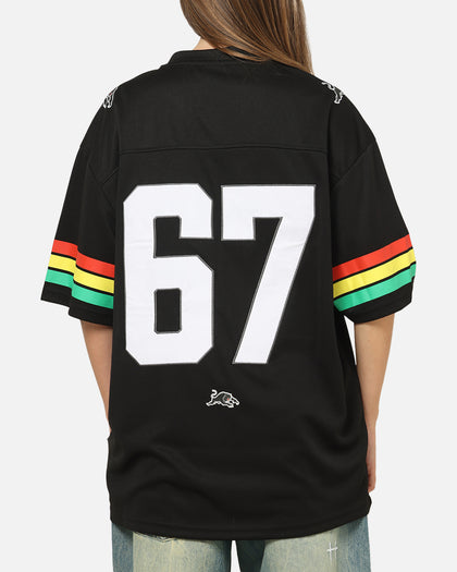 Bleacher Athletic Penrith Panthers NRL Gridiron Mesh Jersey Official Team Color