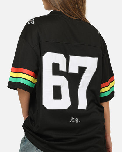 Bleacher Athletic Penrith Panthers NRL Gridiron Mesh Jersey Official Team Color