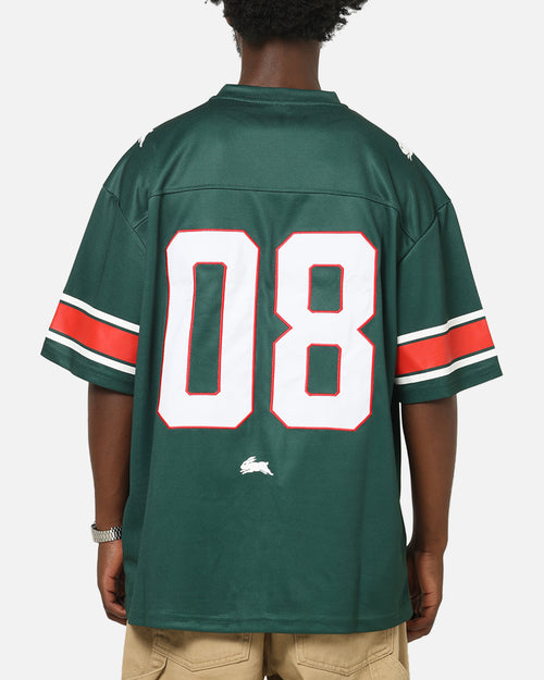 Bleacher Athletic South Sydney Rabbitohs NRL Gridiron Mesh Jersey Official Team Color