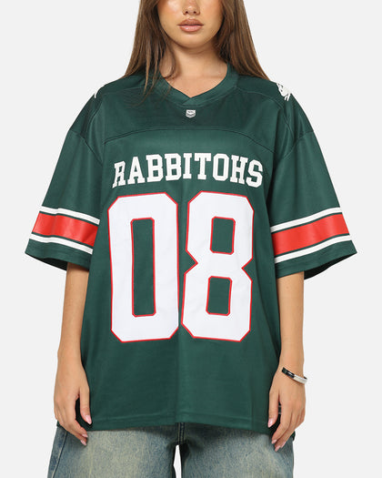 Bleacher Athletic South Sydney Rabbitohs NRL Gridiron Mesh Jersey Official Team Color
