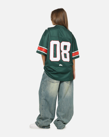 Bleacher Athletic South Sydney Rabbitohs NRL Gridiron Mesh Jersey Official Team Color