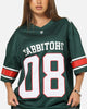 Bleacher Athletic South Sydney Rabbitohs NRL Gridiron Mesh Jersey Official Team Color