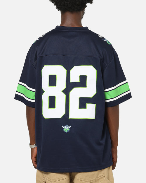 Bleacher Athletic Canberra Raiders NRL Gridiron Mesh Jersey Official Team Color