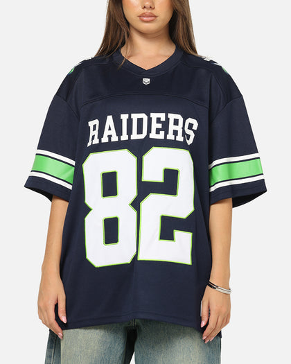 Bleacher Athletic Canberra Raiders NRL Gridiron Mesh Jersey Official Team Color