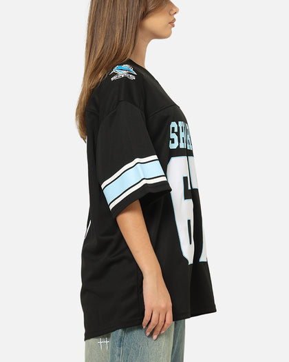 Bleacher Athletic Cronulla-Sutherland Sharks NRL Gridiron Mesh Jersey Official Team Color