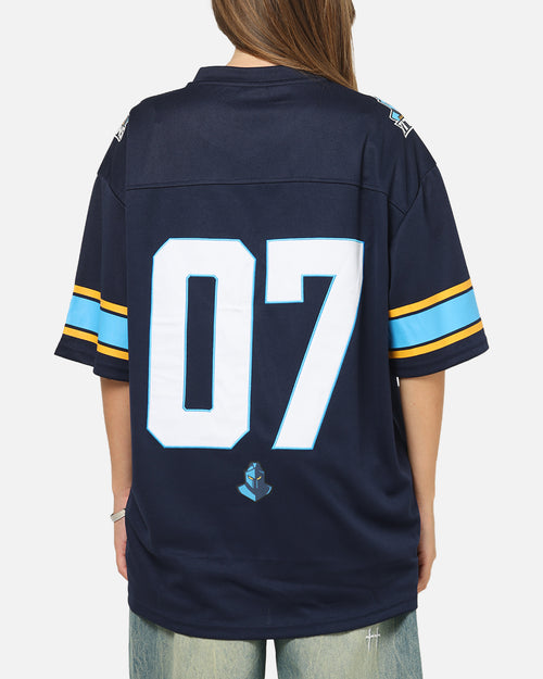 Bleacher Athletic Gold Coast Titans NRL Gridiron Mesh Jersey Official Team Color