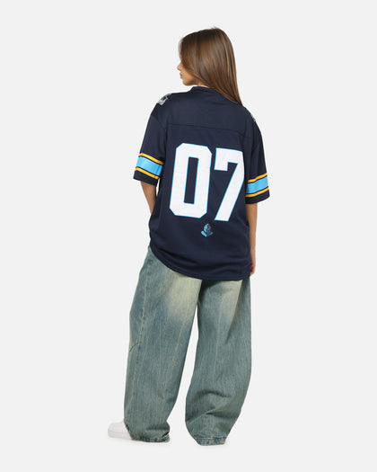 Bleacher Athletic Gold Coast Titans NRL Gridiron Mesh Jersey Official Team Color