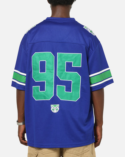 Bleacher Athletic New Zealand Warriors NRL Gridiron Mesh Jersey Official Team Color