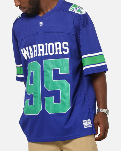 Bleacher Athletic New Zealand Warriors NRL Gridiron Mesh Jersey Official Team Color