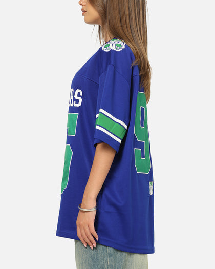 Bleacher Athletic New Zealand Warriors NRL Gridiron Mesh Jersey Official Team Color