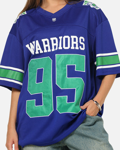 Bleacher Athletic New Zealand Warriors NRL Gridiron Mesh Jersey Official Team Color