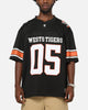 Bleacher Athletic Wests Tigers NRL Gridiron Mesh Jersey Official Team Color