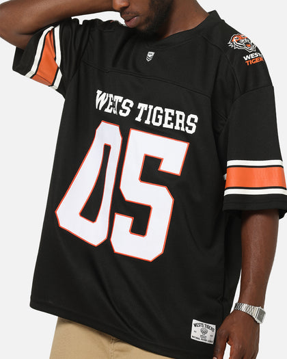 Bleacher Athletic Wests Tigers NRL Gridiron Mesh Jersey Official Team Color