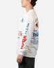 73Studio X Stranger Things The Squawk Long Sleeve T-Shirt White