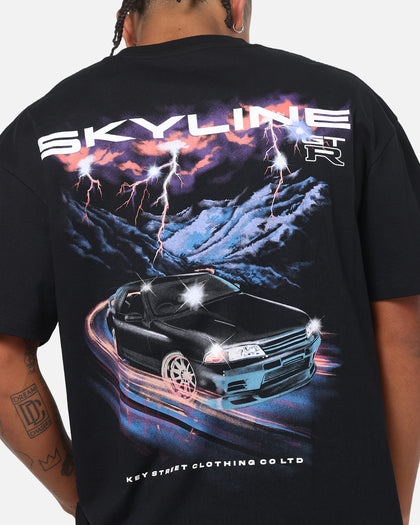 Key Street R32 Storm Heavy T-Shirt Black