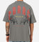 Carre Tiger Glow T-Shirt Washed Charcoal