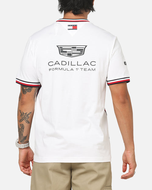 Tommy Jeans X Cadillac Formula 1 Team Replica T-Shirt White